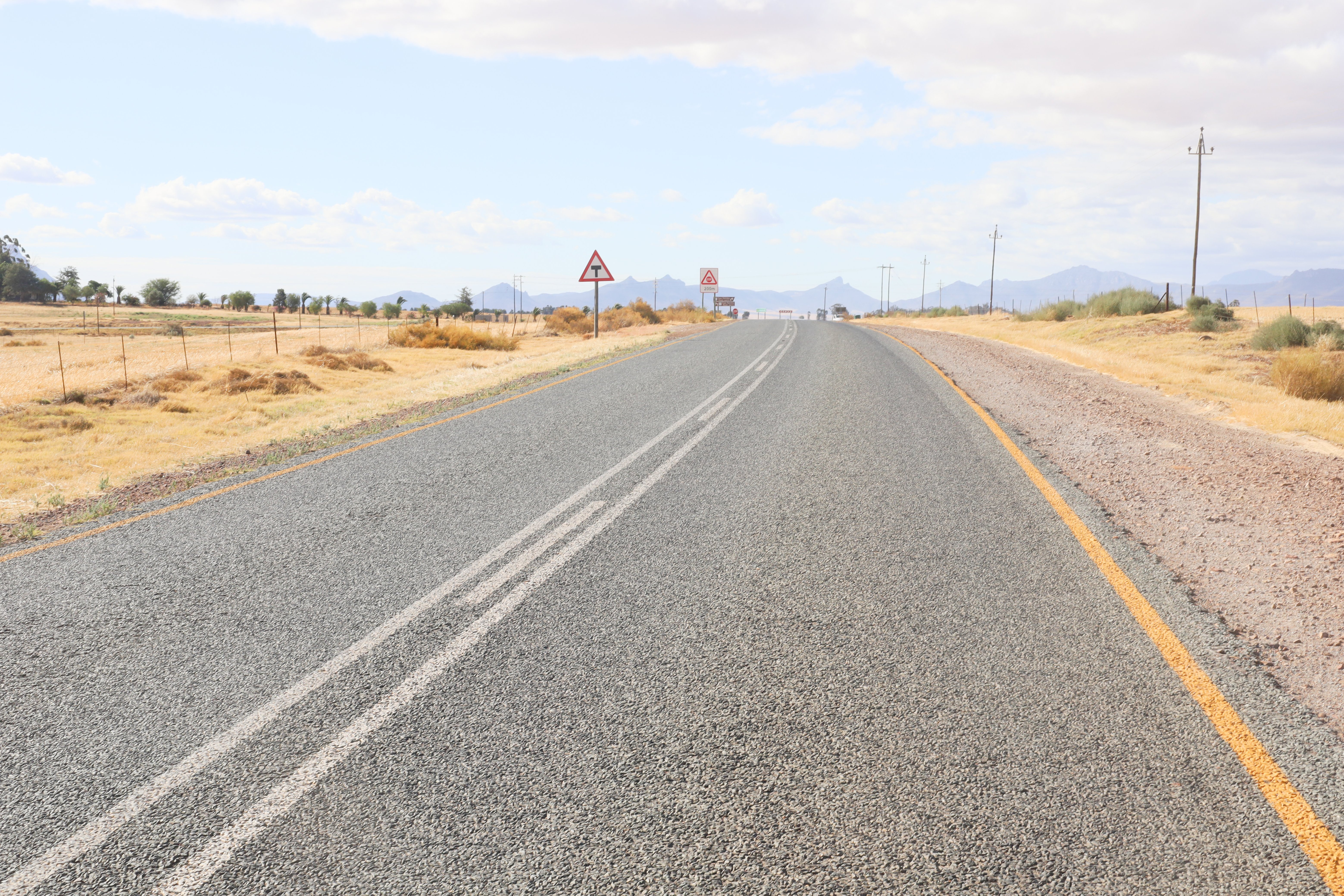An open road A road in South Africa